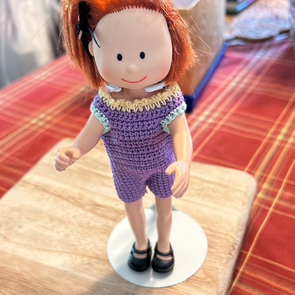 Hand Crochet Romper with Dress New Made for Madeline & Friends 8β Doll - Picture 6 of 8